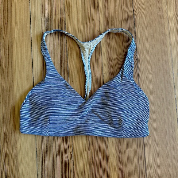 Striped Racerback Bralette - Picture 1 of 2
